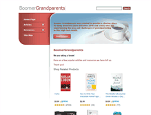 Tablet Screenshot of boomergrandparents.com